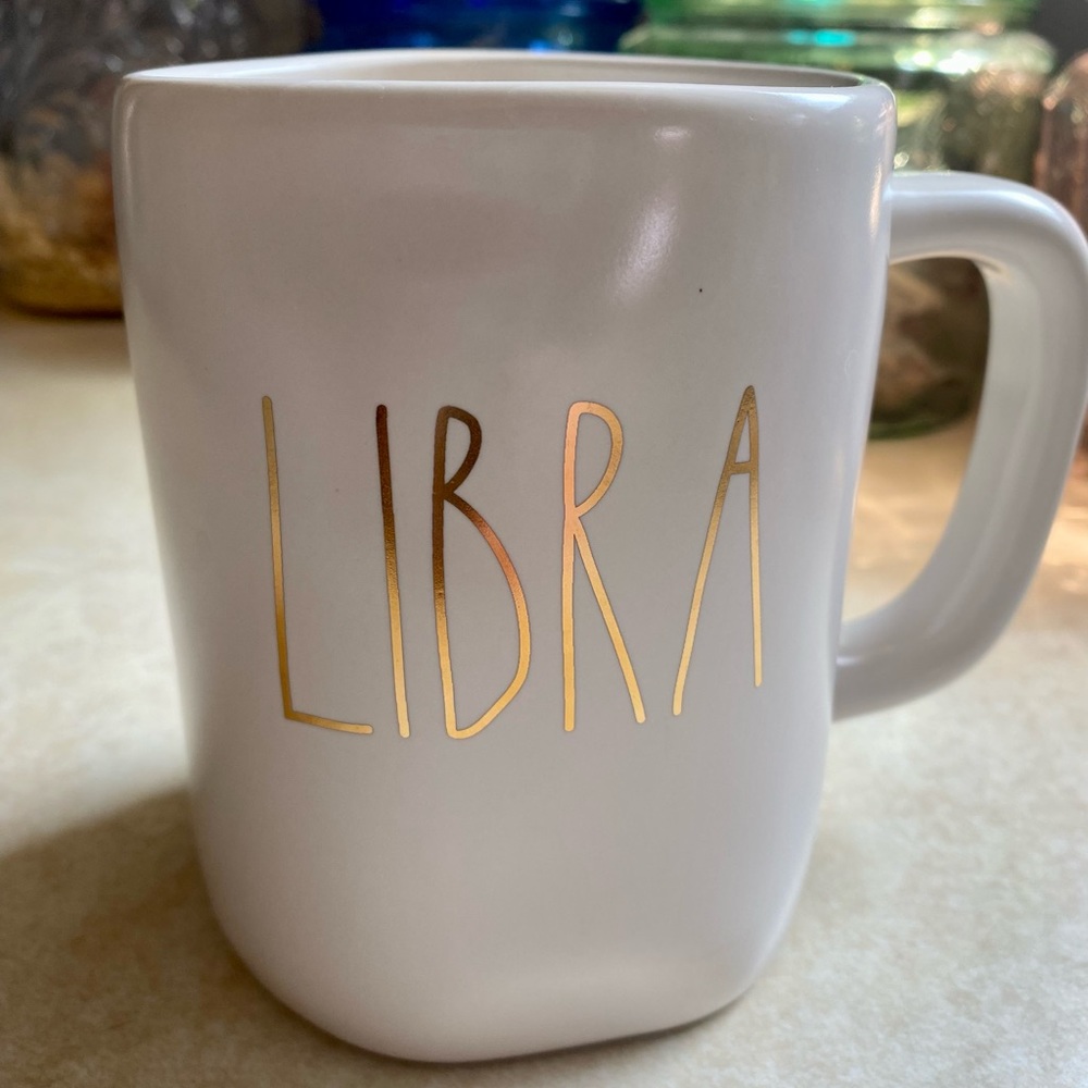 DONATED Rae Dunn Libra 16oz  mug